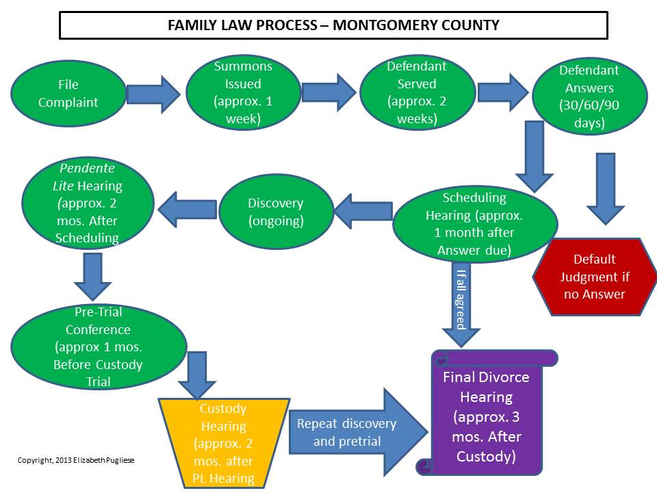 Pretrial Process Flow Chart